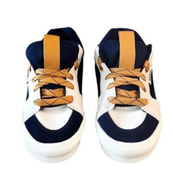 Vans Mens Chukka Push‎ Shoes Size 10 Blue Tan White New main image 9